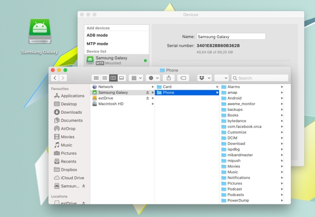 samsung phones software for mac
